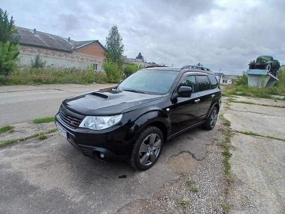 2008 Subaru Forester III, чёрный, 870000 рублей