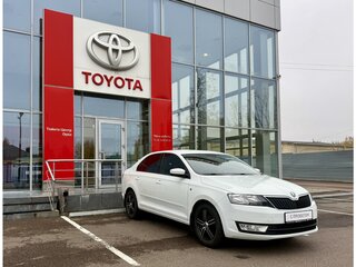 2015 Skoda Rapid I, белый, 755000 рублей, вид 4