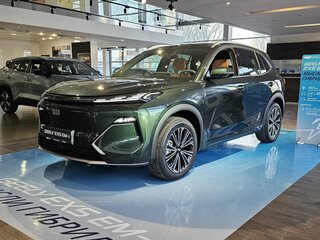 2026 Geely EX5 Гибрид EM-i, зелёный, 3939215 рублей, вид 3