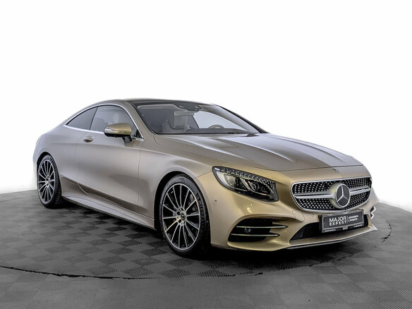 2018 Mercedes-Benz S-Класс 560 4MATIC VI (W222, C217) Рестайлинг, золотистый, 8810000 рублей - вид 2