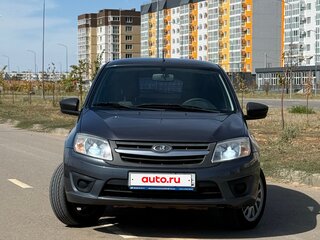 2017 Lada (ВАЗ) Granta I, серебристый, 575000 рублей, вид 4