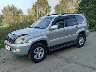 2008 Toyota Land Cruiser Prado 5-speed 120 Series Рестайлинг, серебристый, 2375100 рублей, вид 2