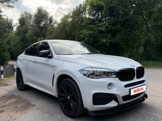 2017 BMW X6 30d II (F16), белый, 4450000 рублей, вид 1