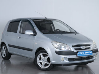 2008 Hyundai Getz I Рестайлинг, серебристый, 559000 рублей, вид 1