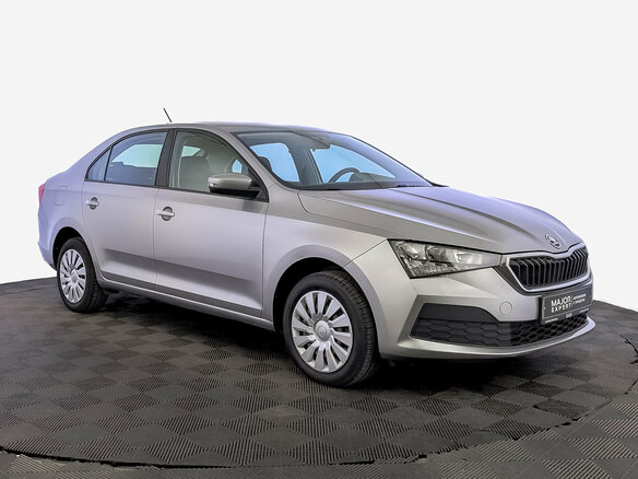 2021 Skoda Rapid II, серый, 1520000 рублей - вид 2