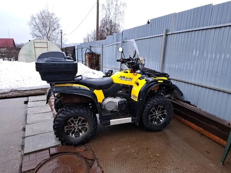 2018 Stels ATV-500YS Leopard, жёлтый, 490000 рублей, вид 3