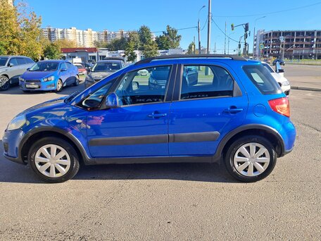 2012 Suzuki SX4 I (Classic) Рестайлинг, синий, 879000 рублей, вид 5