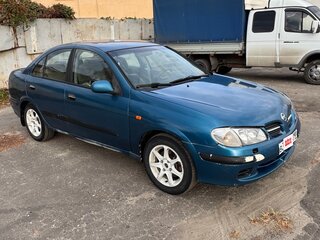 2001 Nissan Almera II (N16), синий, 180000 рублей, вид 3
