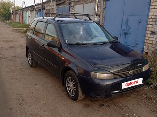 2008 Lada (ВАЗ) Kalina I, фиолетовый, 150000 рублей, вид 1