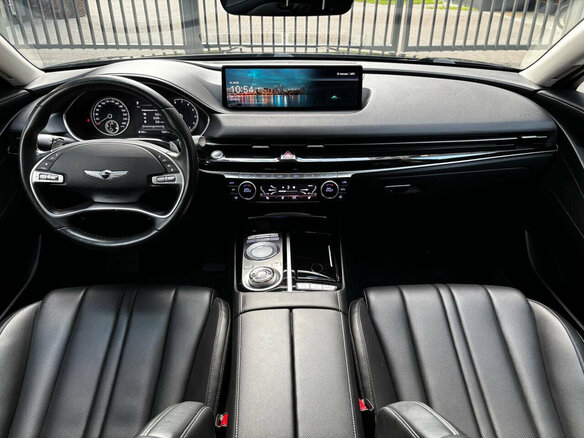 2021 Genesis G80 II, чёрный, 3700000 рублей - вид 13