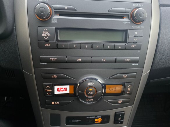 2008 Toyota Corolla AMT X (E140, E150), серебристый - вид 10