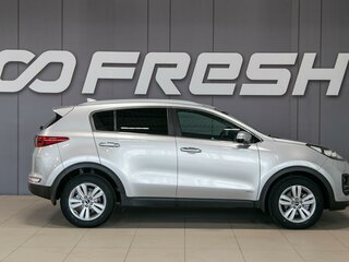 2016 Kia Sportage IV, серебристый, 1860000 рублей, вид 4