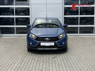 2018 Lada (ВАЗ) Vesta Cross I, синий, 1020000 рублей, вид 2