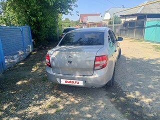 2015 Lada (ВАЗ) Granta I, серебристый, 465000 рублей, вид 4