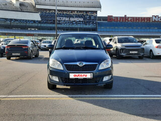 2011 Skoda Fabia II Рестайлинг, синий, 540000 рублей, вид 5