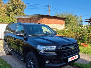 2016 Toyota Land Cruiser 200 Series Рестайлинг 2, чёрный, 4500000 рублей, вид 2