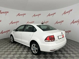 2018 Volkswagen Polo V Рестайлинг, белый, 960000 рублей, вид 3