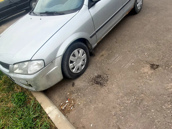 2000 Mazda 323 VI (BJ), серый, 170000 рублей - вид 5
