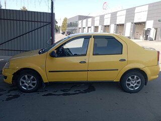 2010 Renault Logan I Рестайлинг, жёлтый, 250000 рублей, вид 4