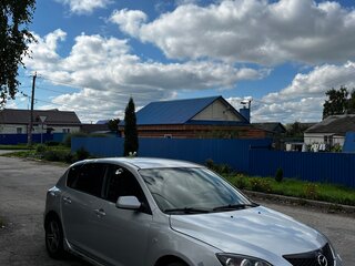 2006 Mazda 3 I (BK) Рестайлинг, серебристый, 230000 рублей, вид 1