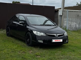 2007 Honda Civic VIII, чёрный, 490000 рублей, вид 1