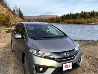 2014 Honda Fit III, серый, 930000 рублей, вид 3