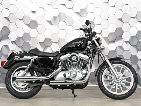 2007 Harley-Davidson Sportster 883, чёрный, 577000 рублей, вид 3