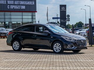2019 Hyundai Solaris II, чёрный, 1265000 рублей, вид 3
