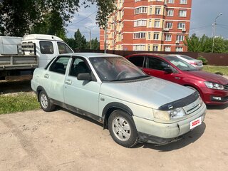 2002 Lada (ВАЗ) 2110, серебристый, 95000 рублей, вид 2
