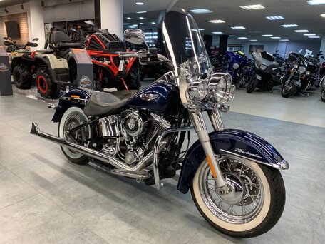 2013 Harley-Davidson Softail Deluxe, синий, 1071000 рублей, вид 5