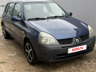 2004 Renault Clio II Рестайлинг 2, синий, 270000 рублей, вид 2