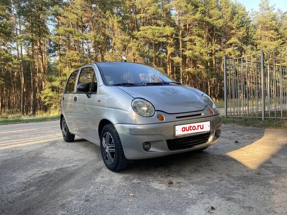 2005 Daewoo Matiz I Рестайлинг, серый, 200000 рублей - вид 1