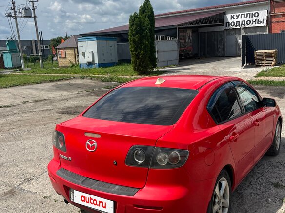 2006 Mazda 3 I (BK), красный, 450000 рублей - вид 2