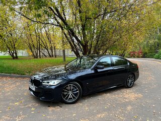 2022 BMW 5 серии 520i VII (G30/G31/G38) Рестайлинг, синий, 4950000 рублей, вид 1