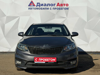 2017 Kia Rio III Рестайлинг, серый, 850000 рублей, вид 2