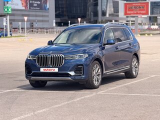 2019 BMW X7 40i I (G07), синий, 7100000 рублей, вид 1