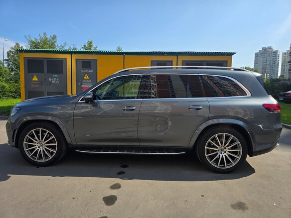 2020 Mercedes-Benz GLS 400 d II (X167), серый, 7500000 рублей - вид 10