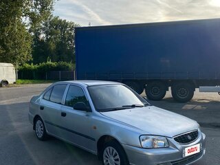 2004 Hyundai Accent ТагАЗ II, серебристый, 264000 рублей, вид 2