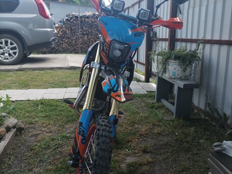 2024 Kayo Evolution YX140EM, оранжевый, 95000 рублей, вид 2