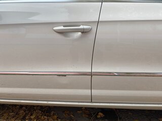 2014 Volkswagen Passat CC I Рестайлинг, белый, 1200000 рублей, вид 3