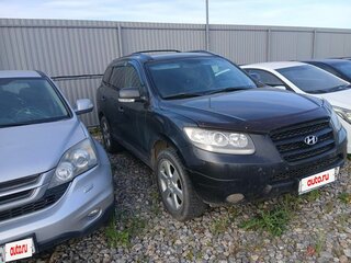 2008 Hyundai Santa Fe II, чёрный, 695000 рублей, вид 2