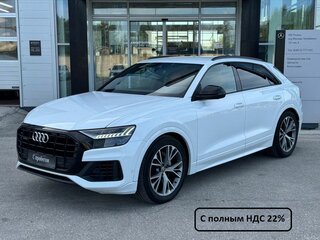 2019 Audi Q8 55 TFSI I (4M), белый, 6450000 рублей, вид 1