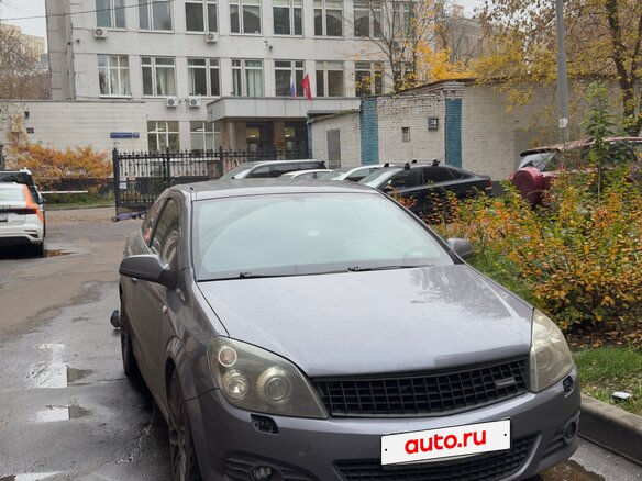 2007 Opel Astra GTC H Рестайлинг, серый, 630000 рублей - вид 1