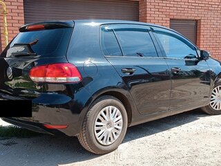 2011 Volkswagen Golf VI, чёрный, 530000 рублей, вид 4