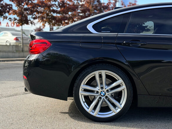 2017 BMW 4 серии Gran Coupe 440i F32/F33/F36 Рестайлинг, чёрный, 3350000 рублей - вид 9