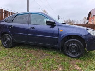 2015 Lada (ВАЗ) Granta I, синий, 305000 рублей, вид 4