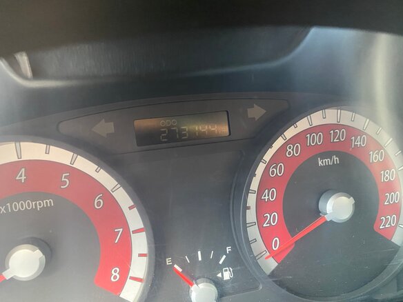 2011 Kia Rio II Рестайлинг, чёрный - вид 6