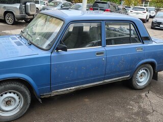 2005 Lada (ВАЗ) 2107, синий, 105000 рублей, вид 4