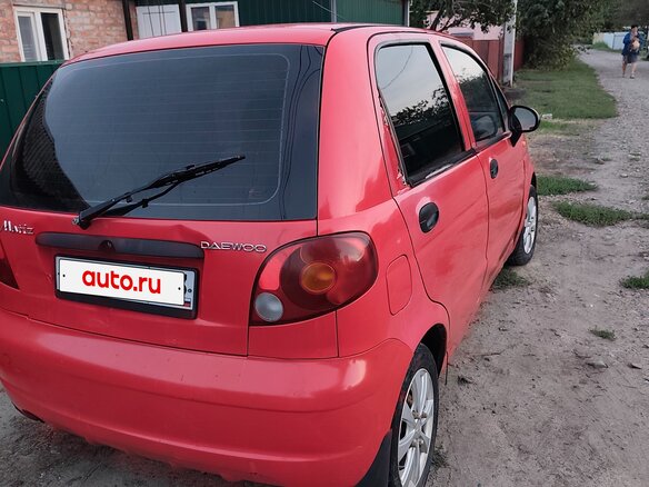 2009 Daewoo Matiz I Рестайлинг, красный, 230000 рублей - вид 2