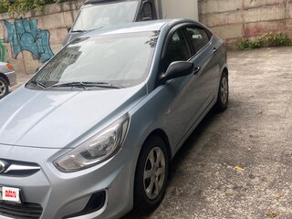 2013 Hyundai Solaris I, голубой, 825000 рублей, вид 1
